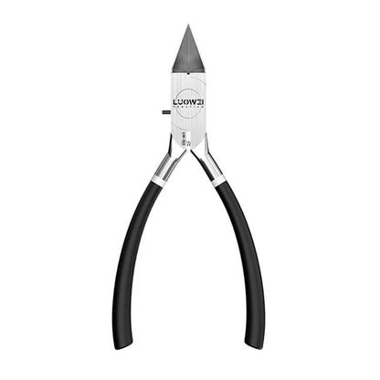 Pince coupante à bec biseauté en acier chrome vanadium de qualité industrielle Luowei LW-103, LW-103
