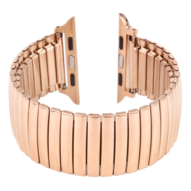 Bracelet de montre en aluminium élastique, For Apple Watch Series 7 41mm / 6 & SE & 5 & 4 40mm / 3 & 2 & 1 38mm, For Apple Watch Series 8&7 41mm / SE 2&6&SE&5&4 40mm / 3&2&1 38mm                                                                          ...