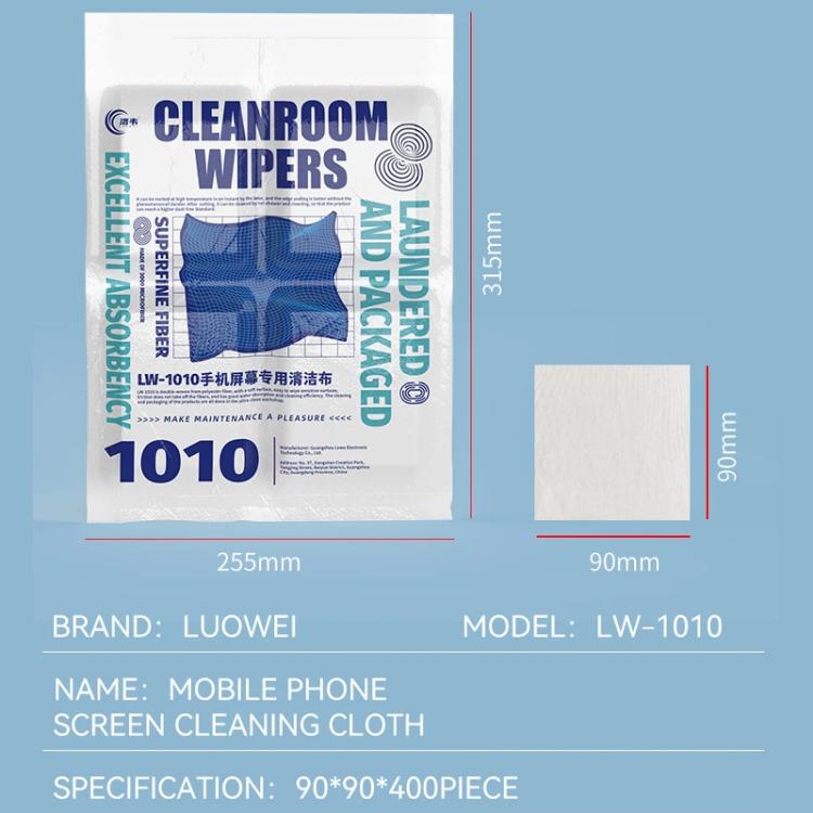 Chiffon de nettoyage antistatique ultrafin Luowei LW-1010, LW-1010