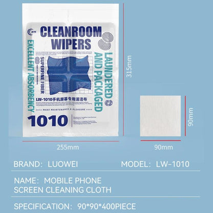 Chiffon de nettoyage antistatique ultrafin Luowei LW-1010, LW-1010
