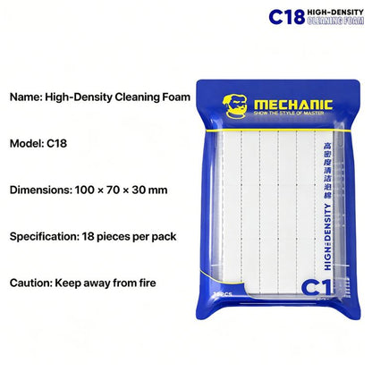 Éponge de nettoyage nano haute densité MECHANIC C18
