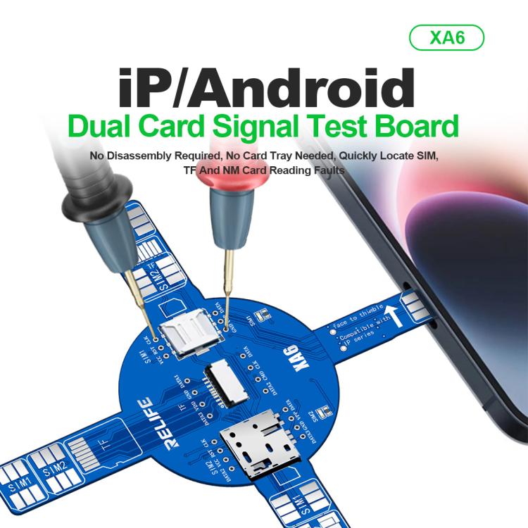 Carte de test de signal double RELIFE XA6