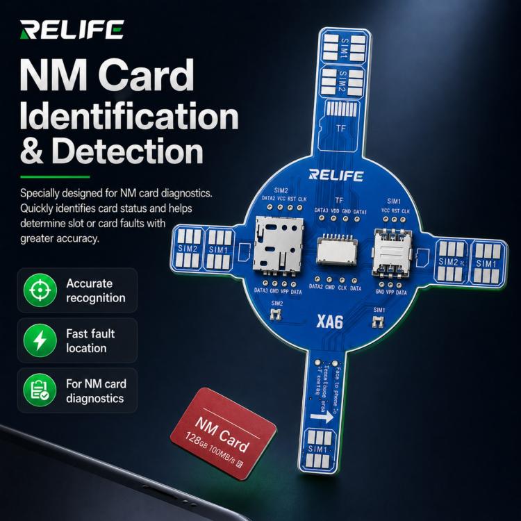 Carte de test de signal double RELIFE XA6
