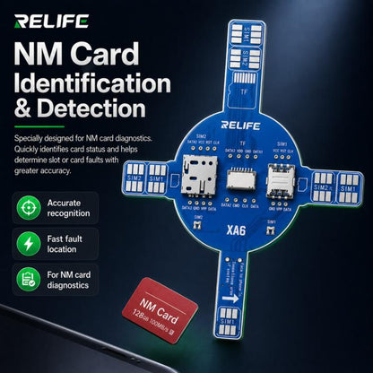 Carte de test de signal double RELIFE XA6