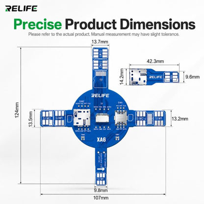 Carte de test de signal double RELIFE XA6