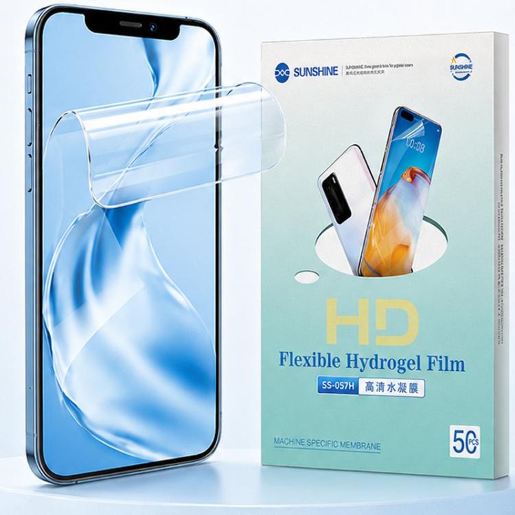 Film protecteur hydrogel flexible HD en TPU SUNSHINE SS-057H 50 en 1 pour machine de découpe SS-890C, SS-057H