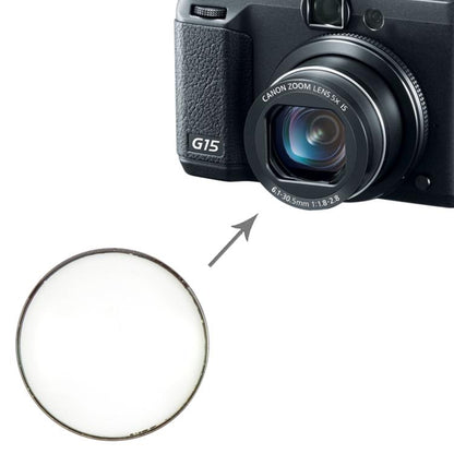 Élément de lentille avant, For Canon PowerShot G15 / G16, For Canon PowerShot G10 / G11 / G12, For Canon IXUS 155/IXUS 180/IXUS 190/IXUS 255