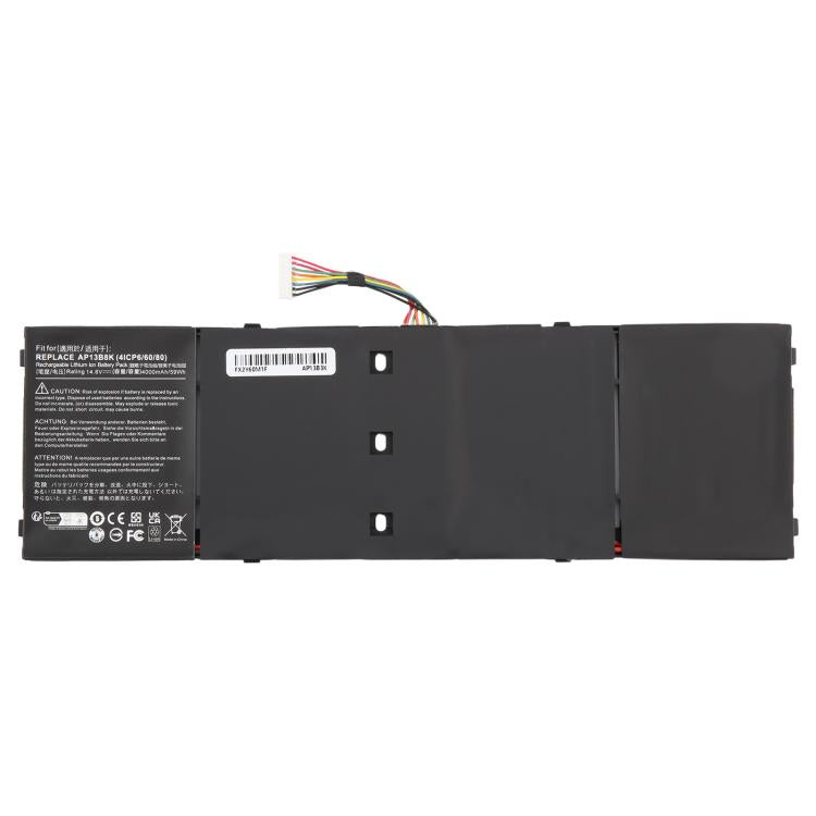 Batteries pour ordinateur portable 14,8 V 4 000 mAh 59 Wh AP13B3K/AP13B8K compatibles avec Acer V5-452G/552G et V5-473, For Acer V5-452G/552G V5-473