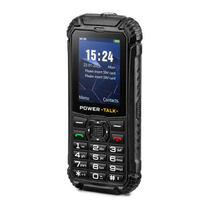 Téléphone durci HP219 IP68, écran 2,4 pouces, SC6531E, réseau : 2G, Bluetooth, radio FM, SOS, lampe torche, EU Plug, US Plug, UK Plug