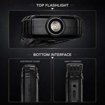 Téléphone durci HP219 IP68, écran 2,4 pouces, SC6531E, réseau : 2G, Bluetooth, radio FM, SOS, lampe torche, EU Plug, US Plug, UK Plug