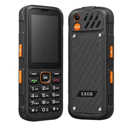 Téléphone durci HP290Z 4G IP68, écran 2,8 pouces, batterie 3000 mAh, réseau : 4G, Bluetooth, radio FM, SOS, lampe torche, avec station de charge, EU Plug, US Plug, UK Plug