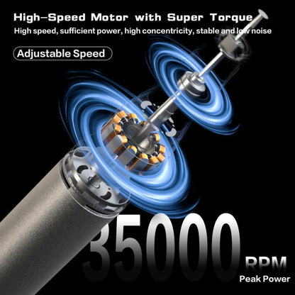 Stylo de meulage portable rechargeable anti-vibration i2C G35, i2C G35