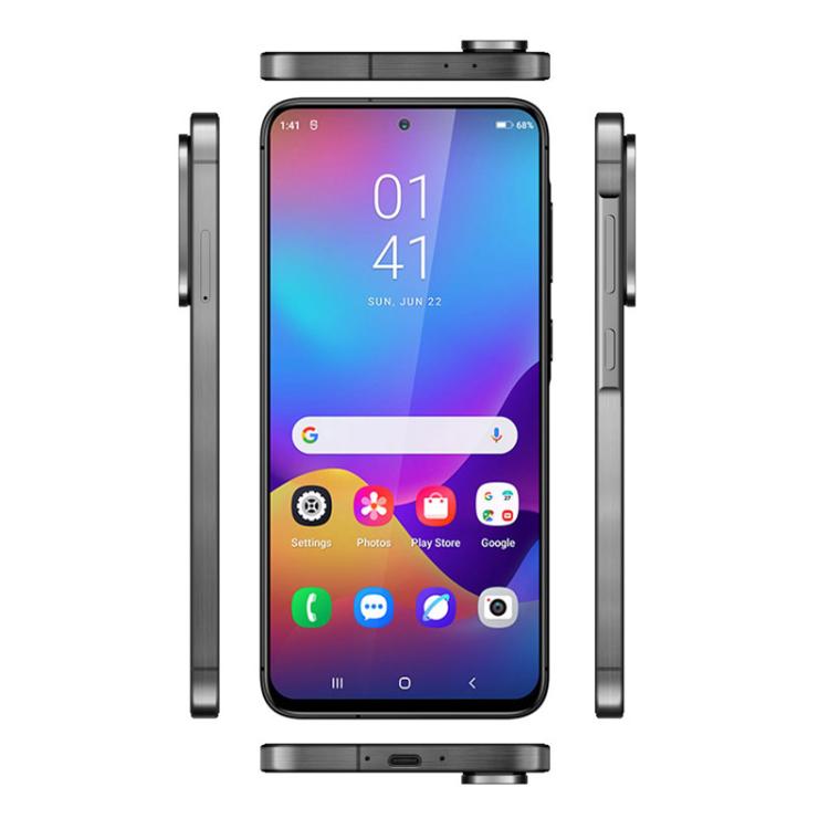 W&O X56, 3 Go + 32 Go, écran 6,75 pouces, Android 12.0, processeur octocœur Mediatek MT6762, réseau : 4G, OTG, EU Plug, US Plug, UK Plug, AU Plug