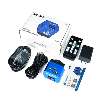 Caméra de microscope RELIFE MC1 60 mégapixels 4K HD, RELIFE MC1