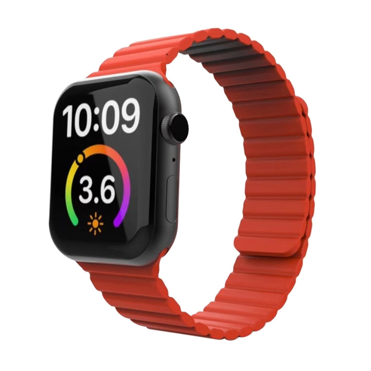 Bracelet de montre à boucle magnétique pour Apple Watch Series 6 & SE & 5 & 4 40mm / 3 & 2 & 1 38mm, For Apple Watch Series 8&7 41mm / SE 2&6&SE&5&4 40mm / 3&2&1 38mm, For Apple Watch Series 7 41mm / 6 & SE & 5 & 4 40mm / 3 & 2 & 1 38mm