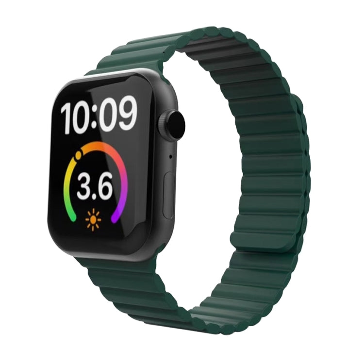 Bracelet de montre à boucle magnétique pour Apple Watch Series 6 & SE & 5 & 4 40mm / 3 & 2 & 1 38mm, For Apple Watch Series 8&7 41mm / SE 2&6&SE&5&4 40mm / 3&2&1 38mm, For Apple Watch Series 7 41mm / 6 & SE & 5 & 4 40mm / 3 & 2 & 1 38mm