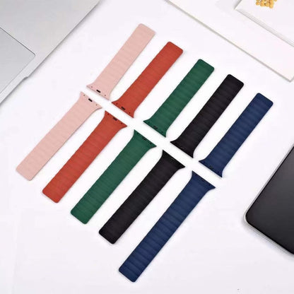 Bracelet de montre à boucle magnétique pour Apple Watch Series 6 & SE & 5 & 4 40mm / 3 & 2 & 1 38mm, For Apple Watch Series 8&7 41mm / SE 2&6&SE&5&4 40mm / 3&2&1 38mm, For Apple Watch Series 7 41mm / 6 & SE & 5 & 4 40mm / 3 & 2 & 1 38mm
