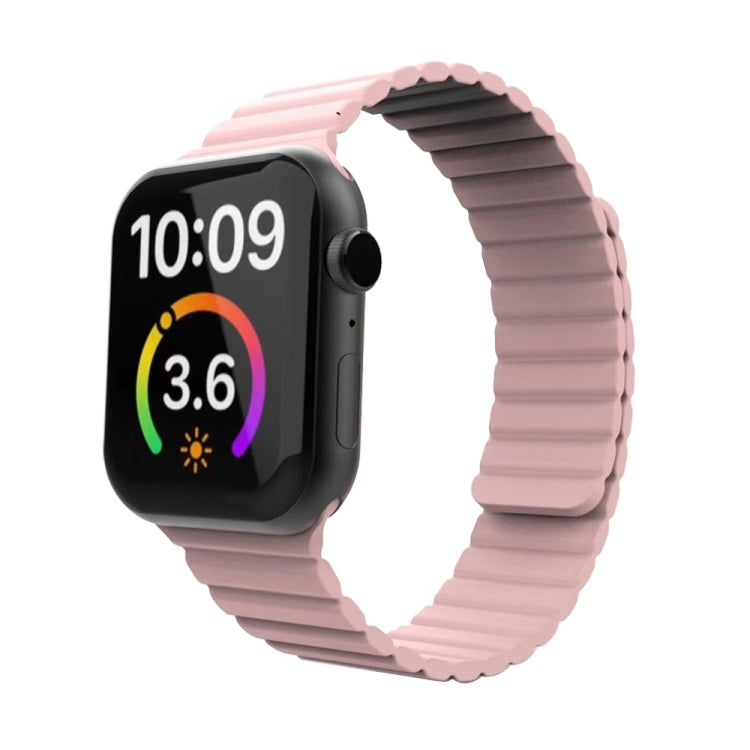 Bracelet de montre à boucle magnétique pour Apple Watch Series 6 & SE & 5 & 4 44mm / 3 & 2 & 1 42mm, For Apple Watch Ultra 49mm / Series 8&7 45mm / SE 2&6&SE&5&4 44mm / 3&2&1 42mm, For Apple Watch Series 7 45mm / 6 & SE & 5 & 4 44mm / 3 & 2 & 1 42mm