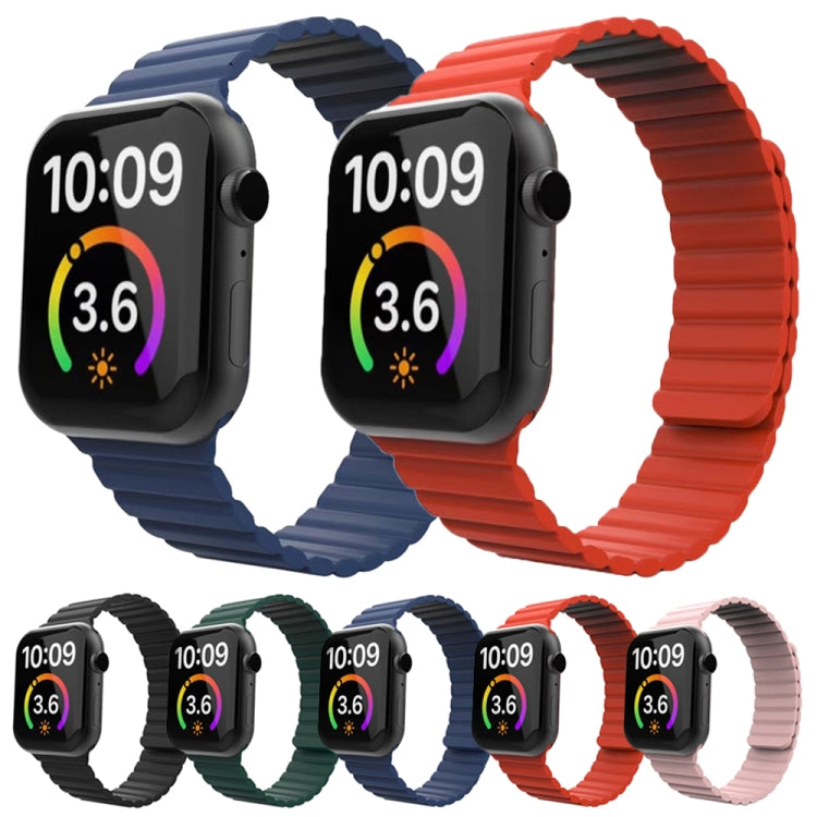 Bracelet de montre à boucle magnétique pour Apple Watch Series 6 & SE & 5 & 4 44mm / 3 & 2 & 1 42mm, For Apple Watch Ultra 49mm / Series 8&7 45mm / SE 2&6&SE&5&4 44mm / 3&2&1 42mm, For Apple Watch Series 7 45mm / 6 & SE & 5 & 4 44mm / 3 & 2 & 1 42mm