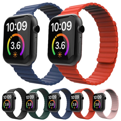 Bracelet de montre à boucle magnétique pour Apple Watch Series 6 & SE & 5 & 4 44mm / 3 & 2 & 1 42mm, For Apple Watch Ultra 49mm / Series 8&7 45mm / SE 2&6&SE&5&4 44mm / 3&2&1 42mm, For Apple Watch Series 7 45mm / 6 & SE & 5 & 4 44mm / 3 & 2 & 1 42mm