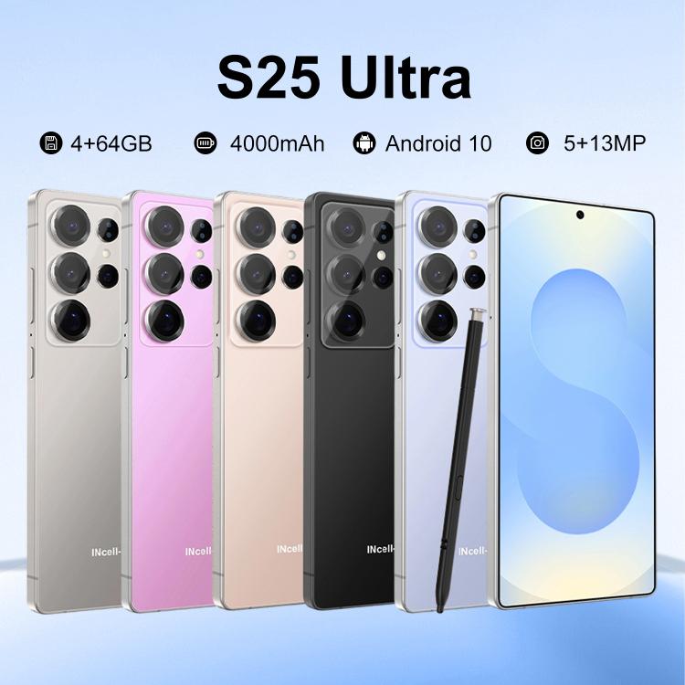 S25 Ultra / B9T, 4 Go + 64 Go, écran 6,75 pouces, Android 10, processeur quadricœur MTK6739, réseau : 4G, OTG, double SIM, EU Plug, US Plug, UK Plug, AU Plug
