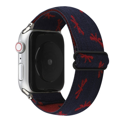 Bracelet de montre à boucle de style ethnique pour Apple Watch Series 6 & SE & 5 & 4 44mm / 3 & 2 & 1 42mm, For Apple Watch Series 7 45mm / 6 & SE & 5 & 4 44mm / 3 & 2 & 1 42mm                                                                            ...