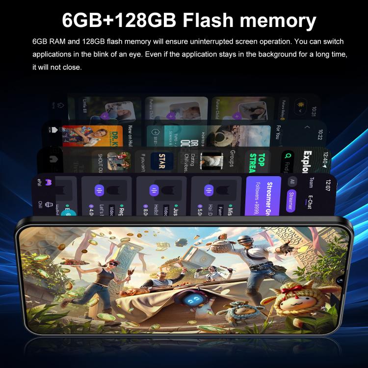 Note 50 Pro / Y300, 6 Go + 128 Go, écran 6,51 pouces, Android 11, processeur octa-core MTK6771, réseau 4G, double SIM, EU Plug, US Plug, UK Plug, AU Plug