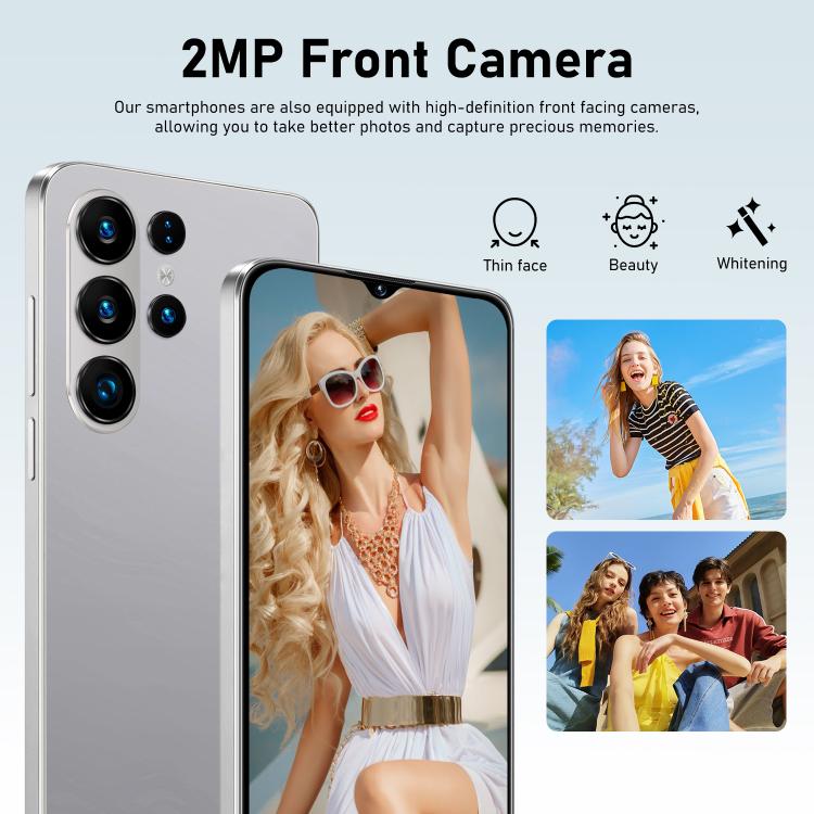 S26 Ultra / AX23, 2 Go + 16 Go, écran 6,49 pouces, Android 8.1, processeur quadricœur MTK6580A, réseau 3G, double SIM, stylet, EU Plug, US Plug, UK Plug, AU Plug