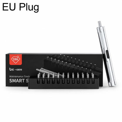 Tournevis électrique à couple réglable avec frein de coupure intelligent TBK BK-009, EU Plug, US Plug
