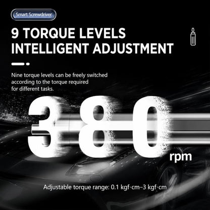 Tournevis électrique à couple réglable avec frein de coupure intelligent TBK BK-009, EU Plug, US Plug