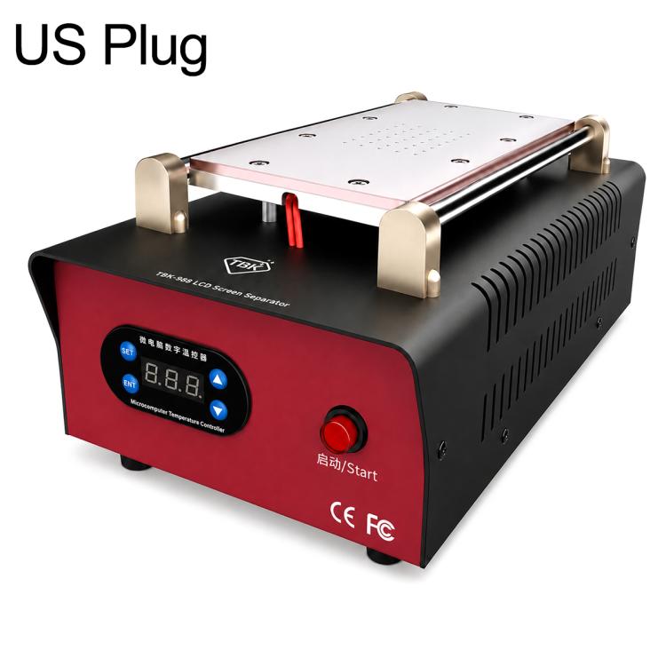 Séparateur chauffant à écran LCD et contrôle intelligent de la température TBK 988, US Plug, EU Plug, UK Plug