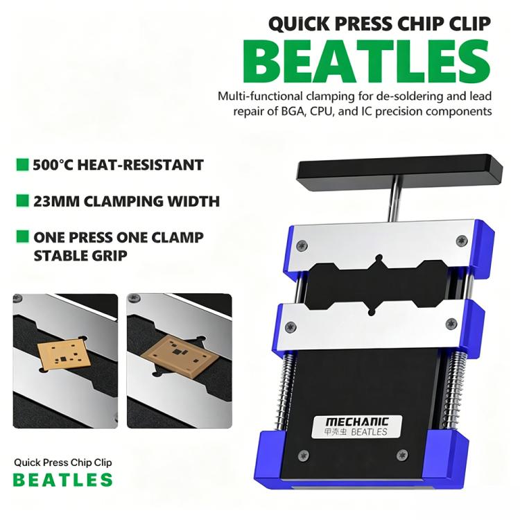 Outil de retrait rapide d'adhésif pour puces BGA de processeurs et circuits intégrés (MECHANIC BEATLES), MECHANIC BEATLES