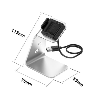 Pour Fitbit Charge 4/3/3 SE support de chargeur universel en alliage d'aluminium avec protection contre les puces, prise en charge de la charge rapide, For Fitbit Charge 4
