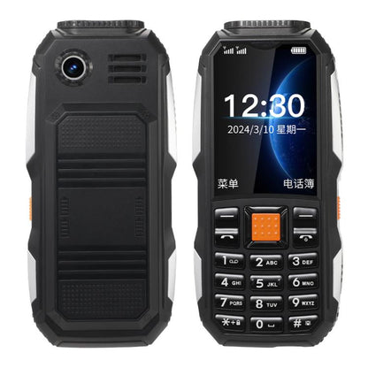 Téléphone robuste W2022, écran 1,77 pouce, SC6531DA, réseau : 2G, double SIM, Bluetooth, lampe torche