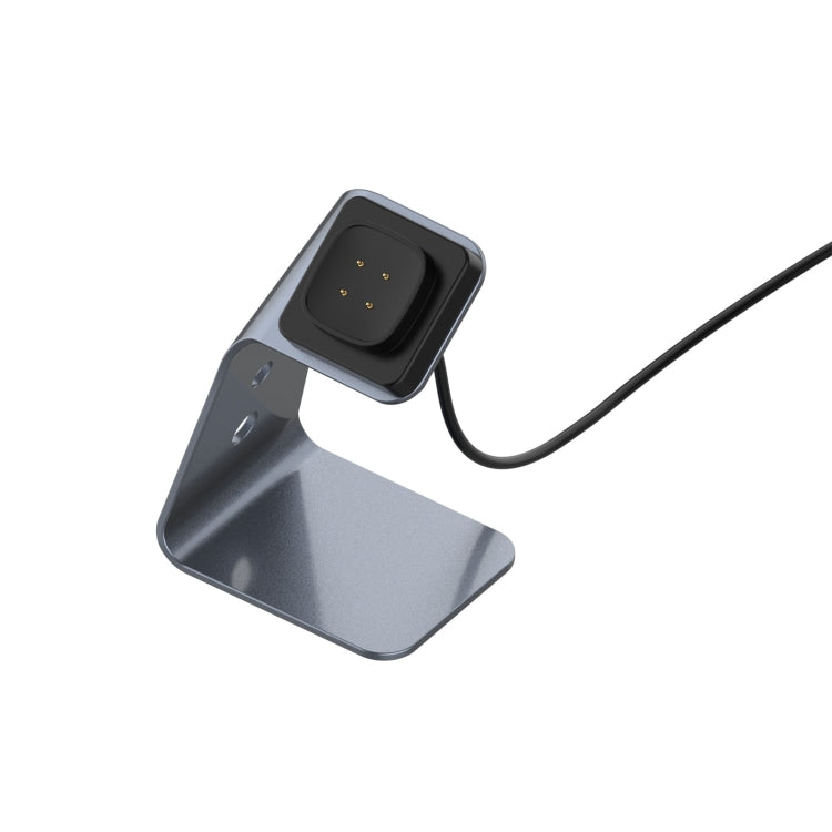 Pour le support de chargeur en alliage d'aluminium Fitbit Versa 3 / Fitbit Sense avec protection contre les puces, prise en charge de la charge rapide, For Fitbit Versa 3