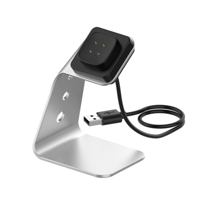 Pour le support de chargeur en alliage d'aluminium Fitbit Versa 3 / Fitbit Sense avec protection contre les puces, prise en charge de la charge rapide, For Fitbit Versa 3