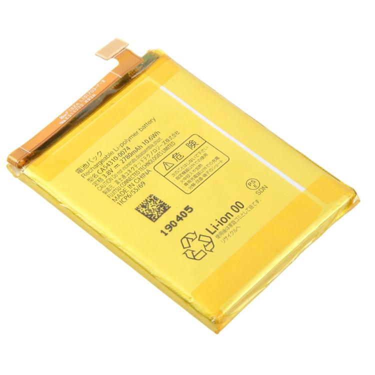 Batterie 2780 mAh CA54310-0074 pour flèches Fujitsu Be3 F-02L F-41A