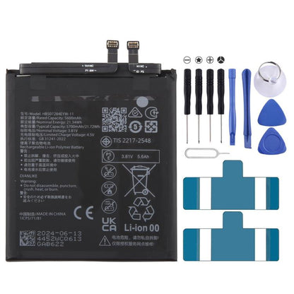 Batterie HB507284EYW-11 5700 mAh pour Huawei Mate 70 Pro+ / Mate 70 RS Ultimate PLA-AL10 / PLA-AL30 / PLA-AL50