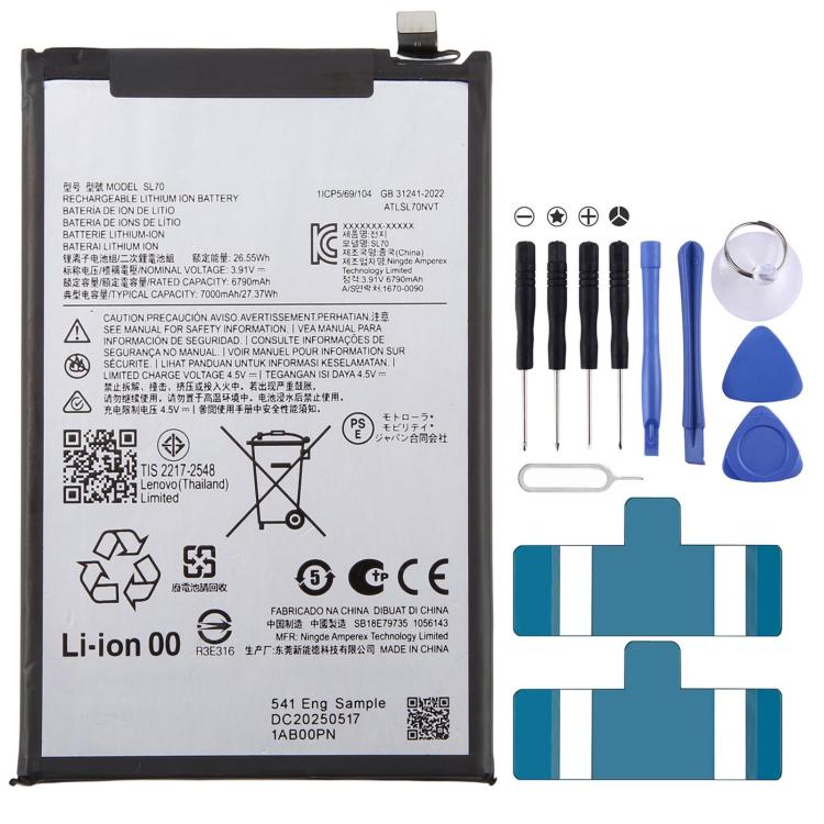 Batteriebatteriepileaccumulateurs, For Motorola Moto G56 5G / G Power 2026 5100mAh RB52, For Motorola Moto G06 Power 6790mAh SL70, For Motorola Edge 70 XT2603 4800mAh SE48, For Motorola Moto G86 Power 5G 6720mAh RN67                                    ...