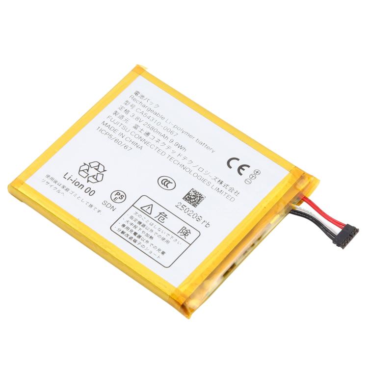 Batterie 2580 mAh CA54310-0067 pour flèches Fujitsu M03 M04 F-04K