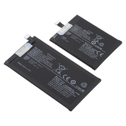 Kit de batteries B-R1 et B-R2 2300 mAh pour vivo X Fold V2178A, For vivo X Fold V2178A 2300mAh B-R1 B-R2