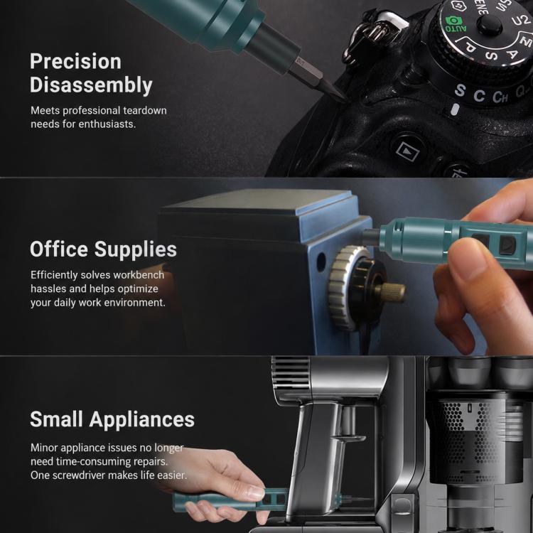 Tournevis électrique double alimentation de type stylo, Only Screwdriver, 12 in 1, 88 in 1