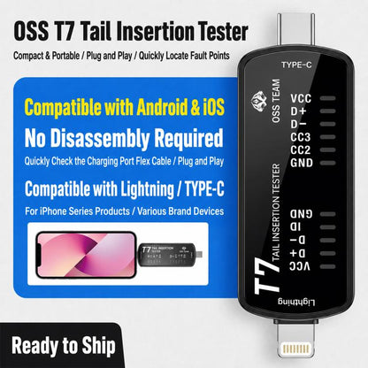 Testeur de port de charge intelligent OSS, T6, T7