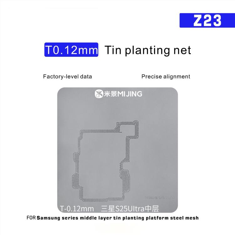 Ensemble de plateforme de reconstruction de baga à trois plantations de niveau intermédiaire Mizing Z23, For Galaxy S25 5G, For Samsung Universal Base, For Galaxy S25+ 5G, For Galaxy S25 Ultra 5G, For Galaxy S24 Ultra 5G, For Galaxy S24+ 5G            ...