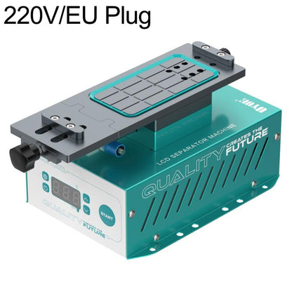 Séparateur UYUE 958S-2 avec écran LCD 7 pouces, rotation à 360° et pompe à vide intégrée, EU Plug, US Plug