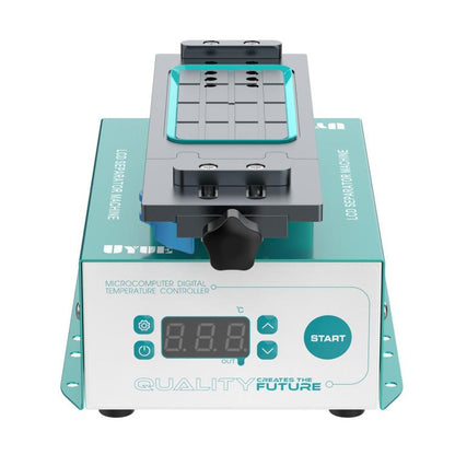 Séparateur UYUE 958S-2 avec écran LCD 7 pouces, rotation à 360° et pompe à vide intégrée, EU Plug, US Plug