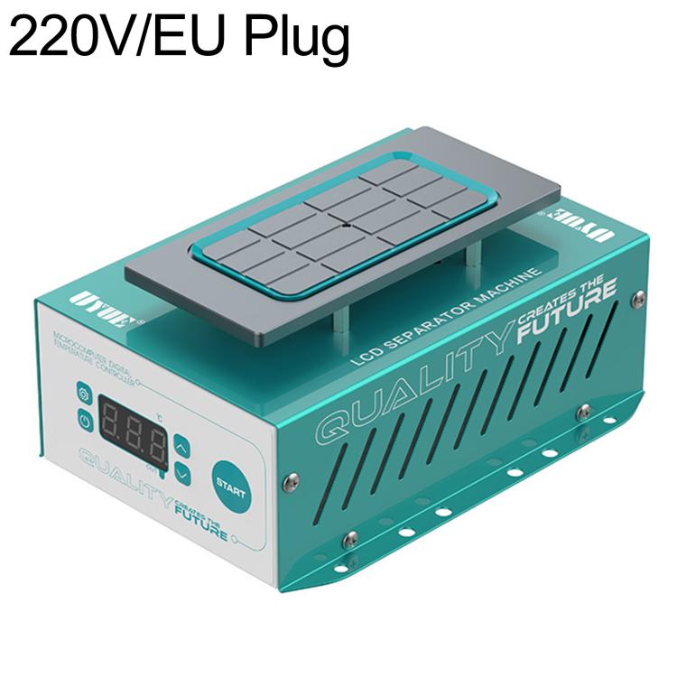 Séparateur d'écran LCD de téléphone portable UYUE 958S 7 pouces avec pompe à vide intégrée, EU Plug, US Plug