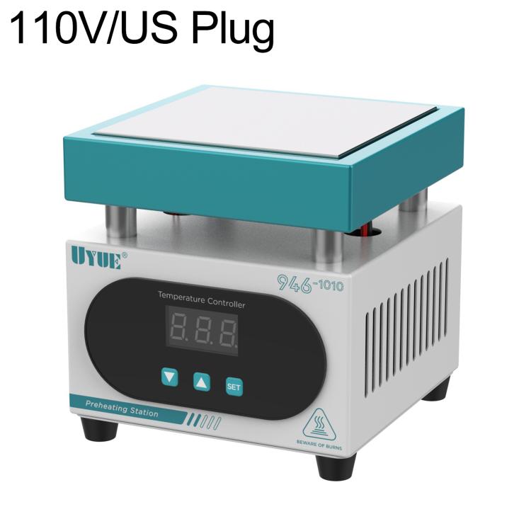 Plateforme chauffante à température constante UYUE 946-1010 400 W avec écran LCD, US Plug, EU Plug