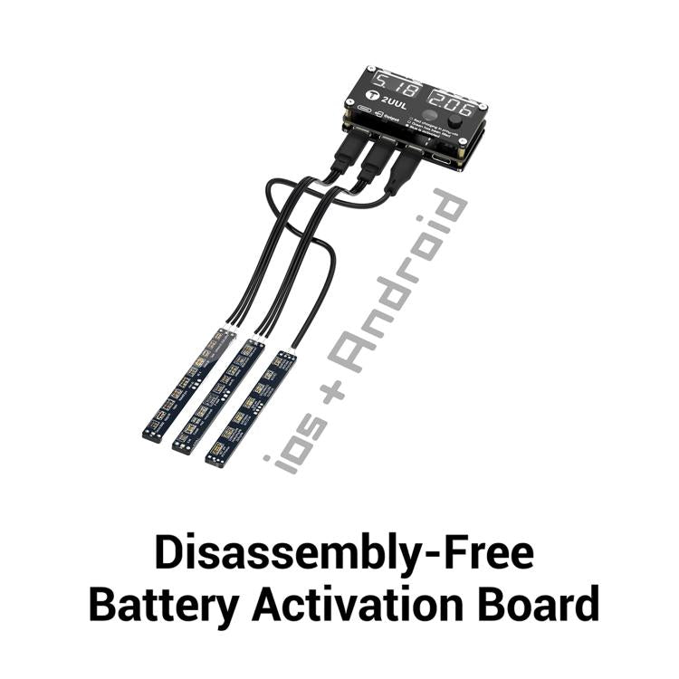 Carte d'activation de batterie 2UUL BT05 sans démontage pour iPhone 8-17 Pro Max / Android, 2UUL BT05