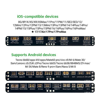Carte d'activation de batterie 2UUL BT05 sans démontage pour iPhone 8-17 Pro Max / Android, 2UUL BT05